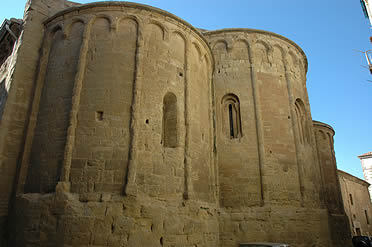 Cabecera de la iglesia de Santa Mar&iacute;a