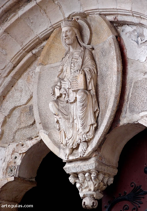 Cristo en Majestad de la puerta norte
