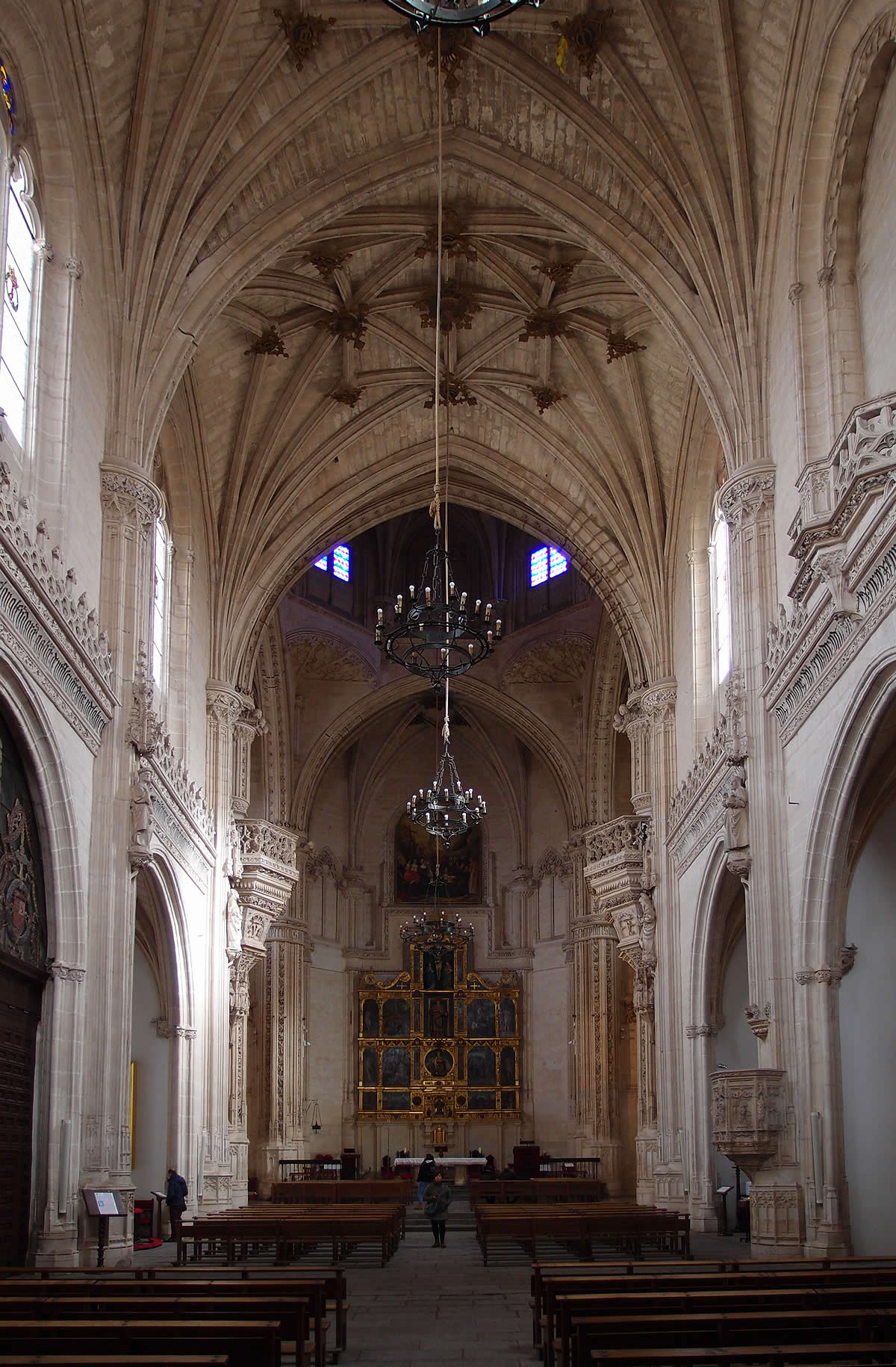 Alzado interior de la iglesia de San Juan de los Reyes de Toledo