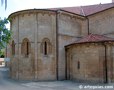 Iglesia del Monasterio de Bujedo de Candepajares. No hay que confundir este monasterio con el de Bujedo de Juarros