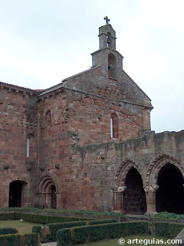 Vista desde el patio del claustro desaparecido