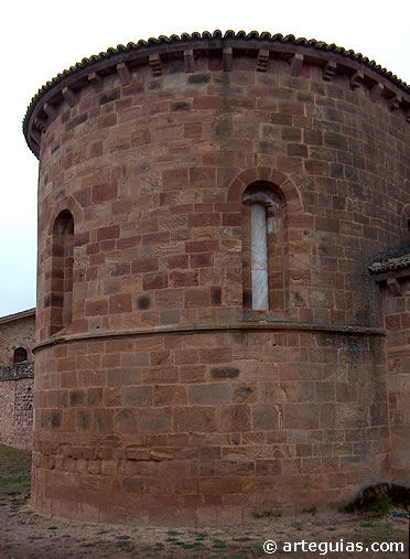 Bujedo de Juarros: &Aacute;bside central de la iglesia