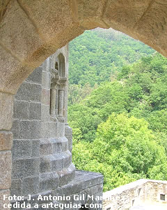 Magn&iacute;fico paisaje del Valle del Eume donde se ubica el Monasterio de Caaveiro