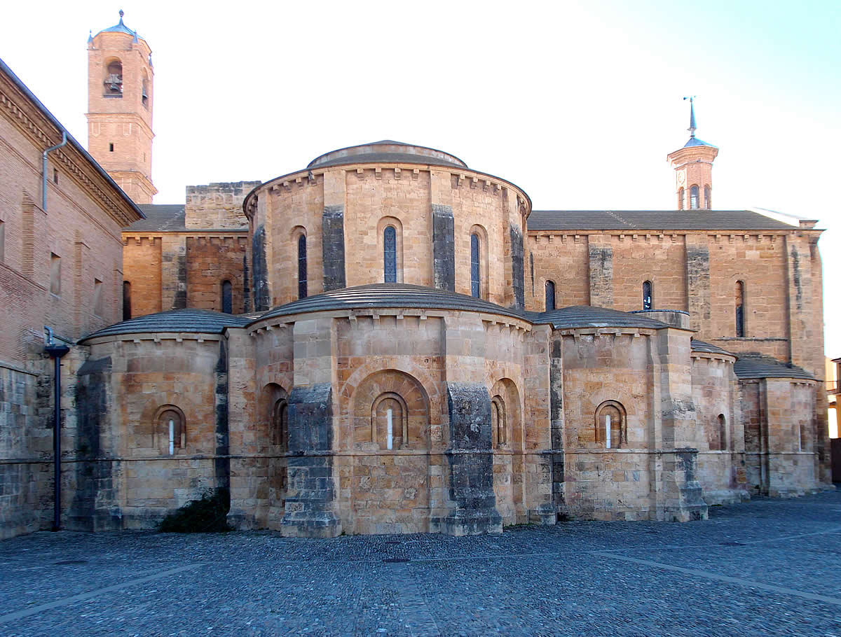 Cabecera de la iglesia del Monasterio de Fitero