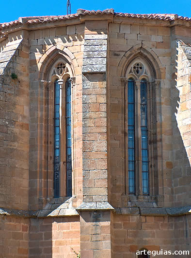 Cabecera de la iglesia