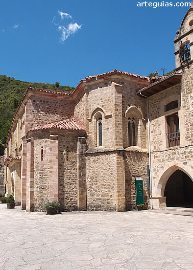 Cabecera del templo actual