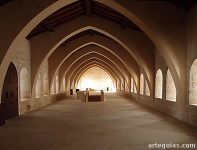 Dormitorio de los monjes
