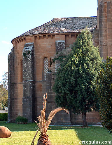 Cabecera de la iglesia del monasterio