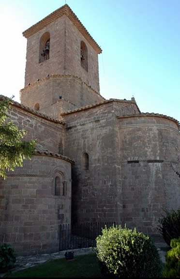 Cabecera de la iglesia