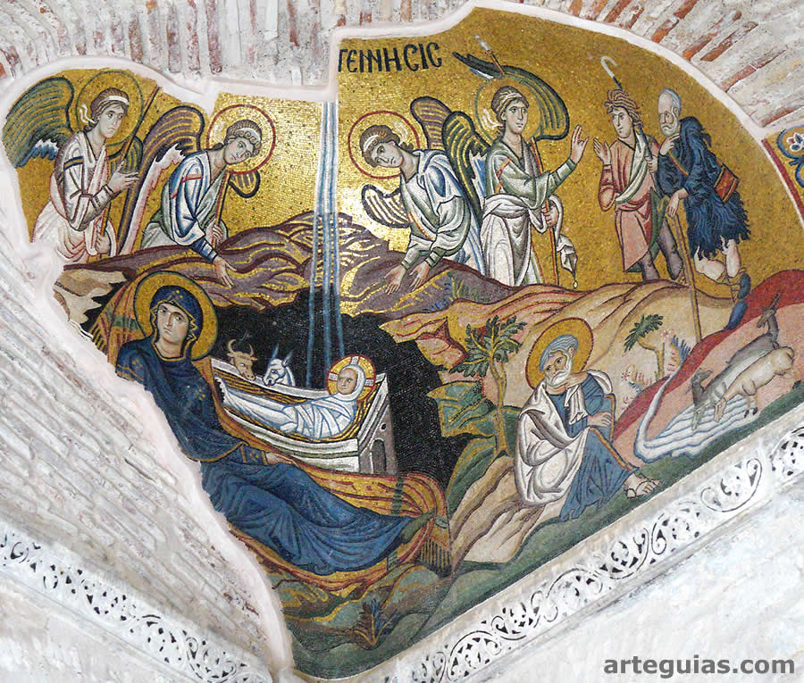 El monasterio bizantino de Dafni destaca por sus mosaicos del siglo XI