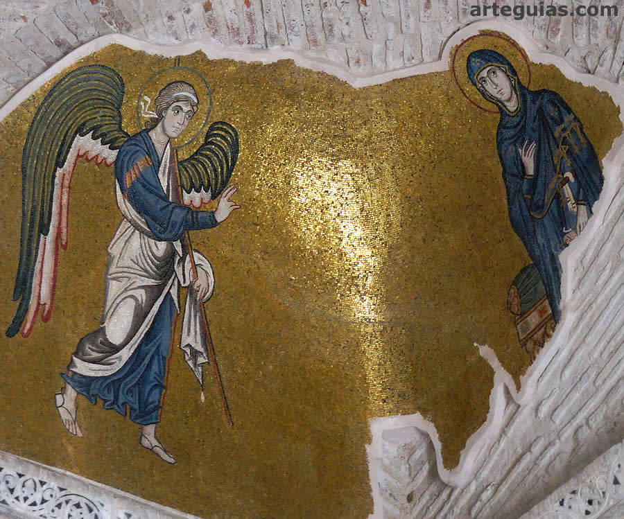 Mosaico de la Anunciaci&oacute;n