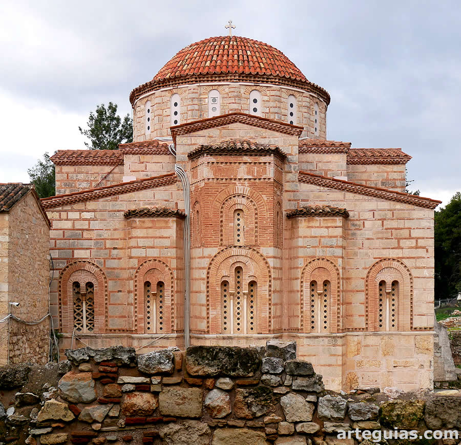 Gu&iacute;a del Monasterio de Dafni, Atenas (Grecia)