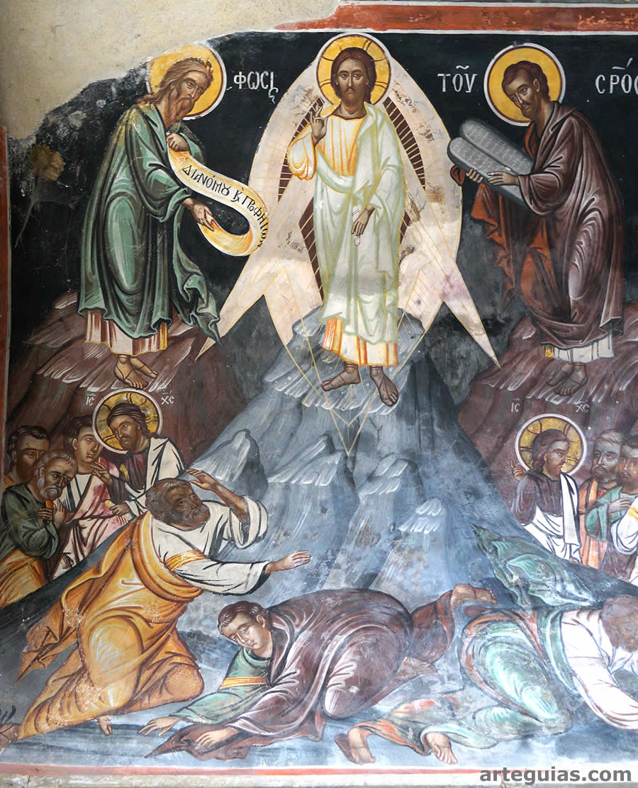 Representaci&oacute;n de la Transfiguraci&oacute;n
