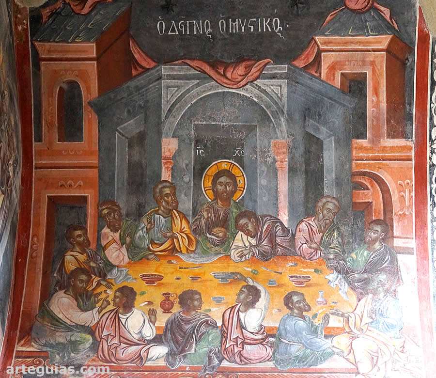 Pintura de la &Uacute;ltima Cena