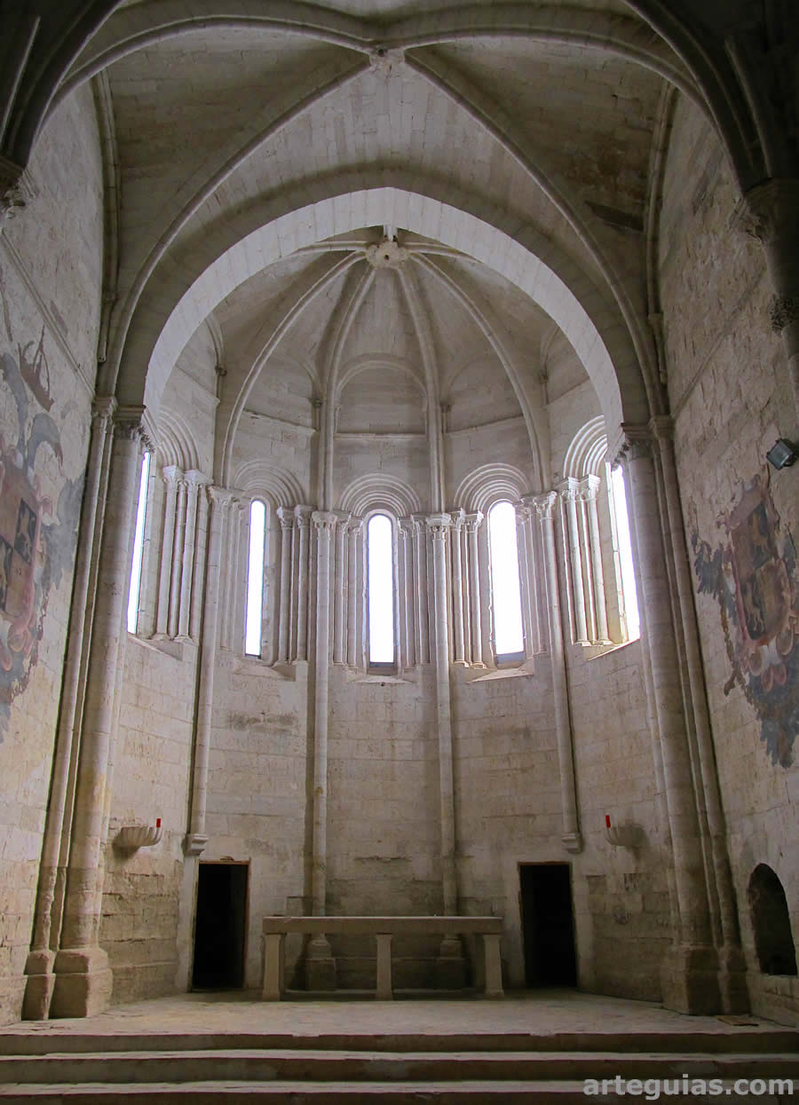 äbside principal. Iglesia del Monasterio de Palazuelos, Valladolid
