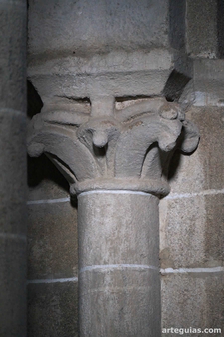 Columna del interior