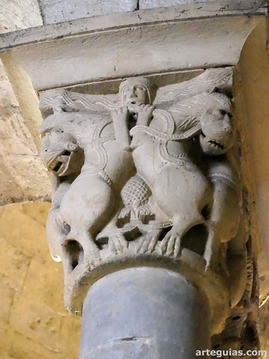 Un hombre entre animales