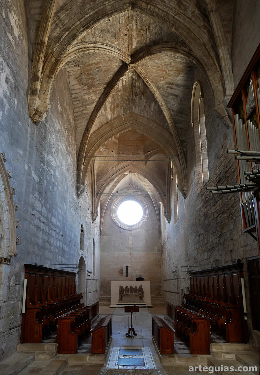 Monasterio de Vallbona de les Monges: iglesia mon&aacute;stica