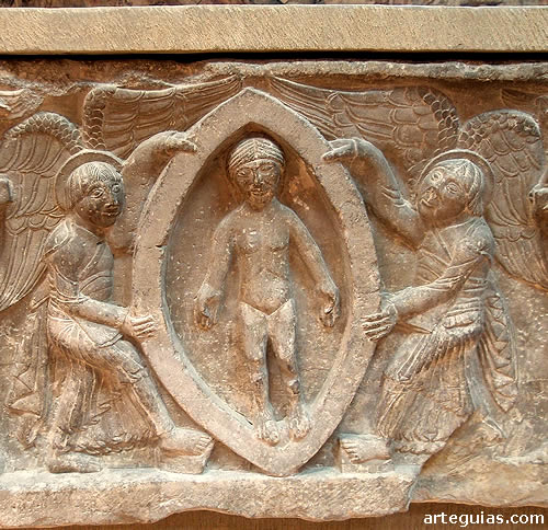 Representaci&oacute;n de la elevaci&oacute;n del alma a los Cielos