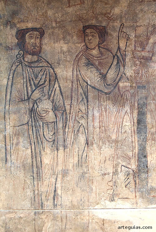 Dos Reyes Magos en el pasaje de la Epifan&iacute;a