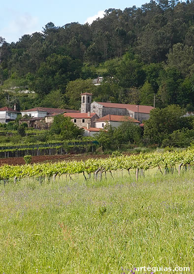 El monasterio de San Salvador de Camanzo en su contexto paisaj&iacute;stico actual