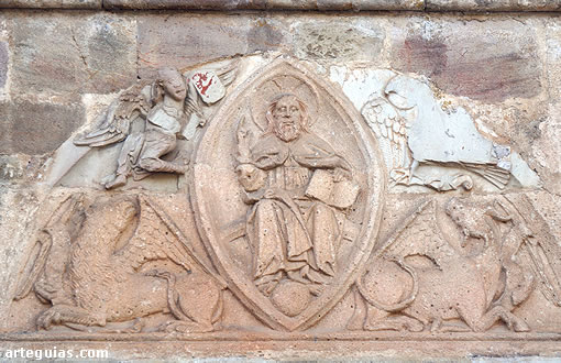 T&iacute;mpano rom&aacute;nico de una desaparecida portada