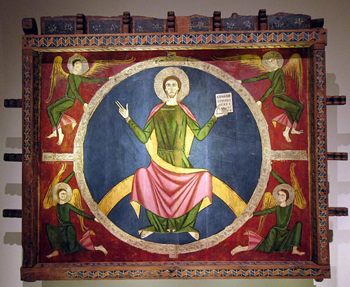 Baldaquino de Tav&egrave;rnoles en el MNAC