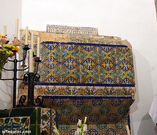 Monasterio de Tentud&iacute;a: sepulcro de Pelay P&eacute;rez Correa