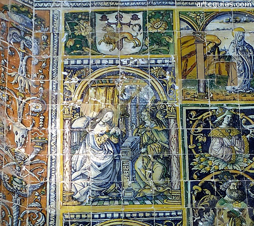 Detalle del retablo de Niculoso Pisano