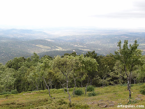 Monasterio de Tentud&iacute;a y los parajes que lo circundan