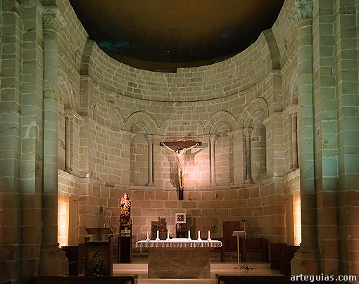 Monasterio de Zamartze. Interior de la cabecera