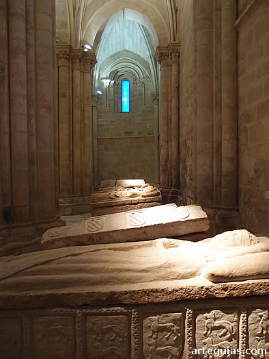 Nave lateral de la iglesia del monasterio premostratense