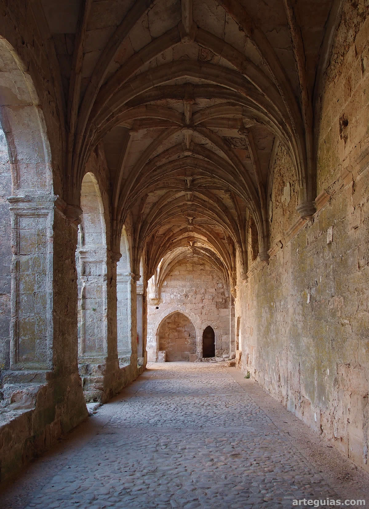 Una de las pandas del claustro monacal