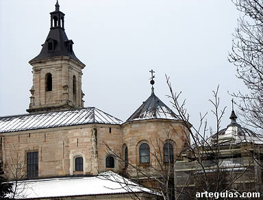 Monasterio de El Paular: paisaje nevado