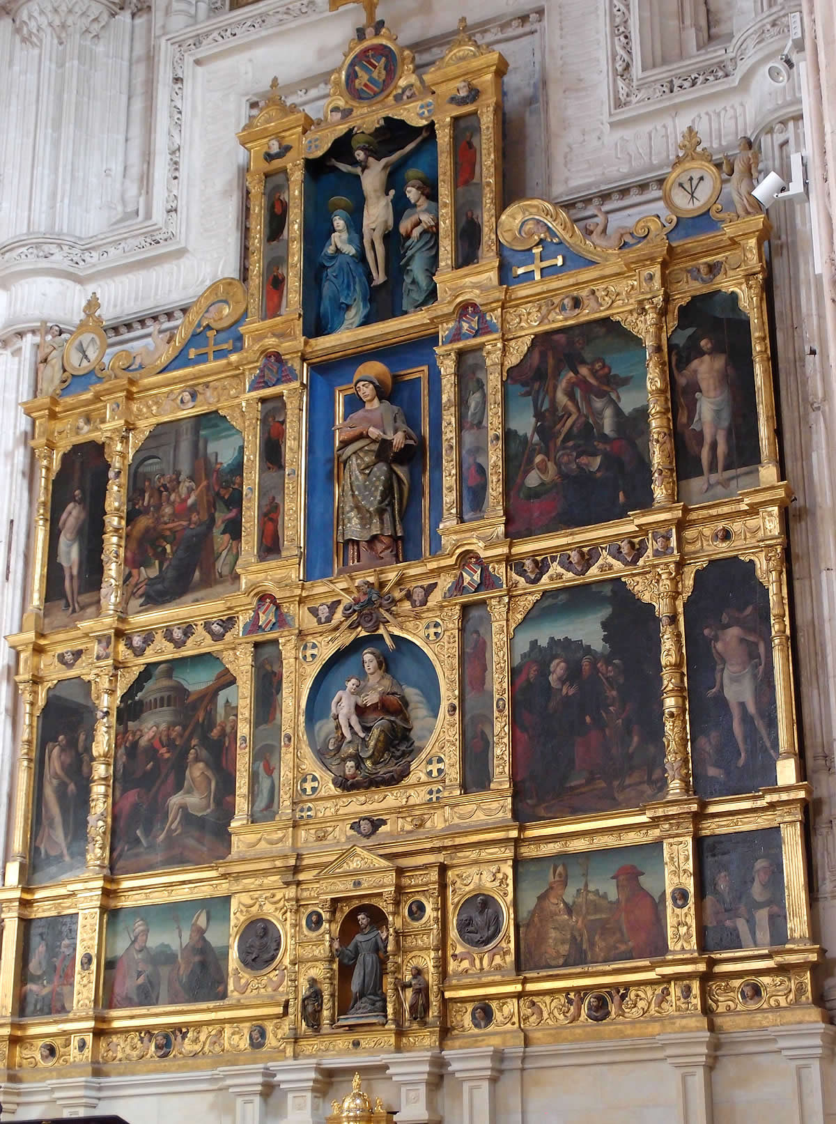 Retablo de la iglesia del Monasterio de San Juan de los Reyes de Toledo