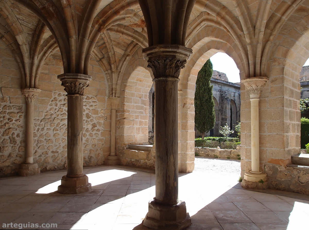 Sala capitular de este monasterio cisterciense