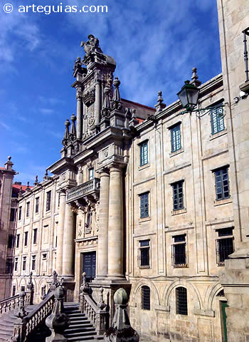Fachada del Monasterio de San Mart&iacute;n Pinario