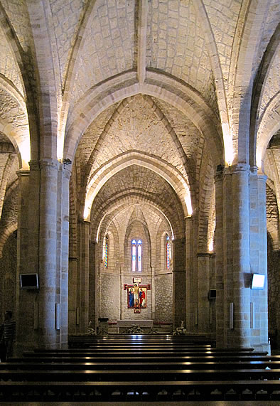 Interior de la iglesia