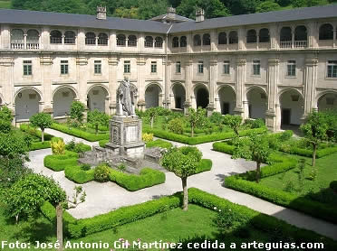 Claustro grande o de Feijoo del Monasterio de Samos