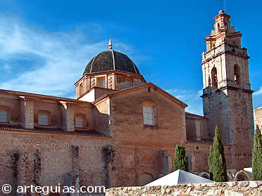 Iglesia barroca actual del Monasterio de Santa Mar&iacute;a de la Valldigna