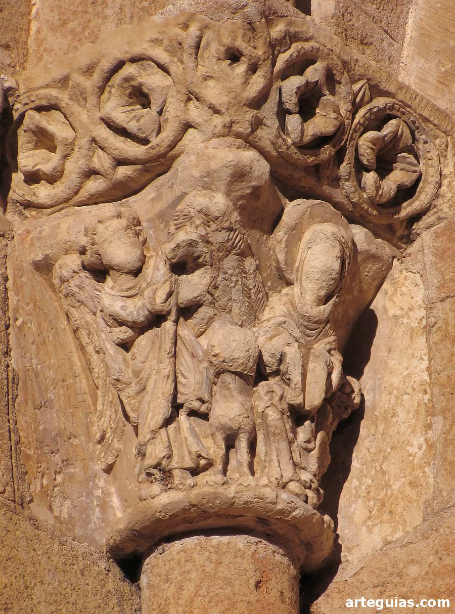 Capitel del Ciclo de la Natividad