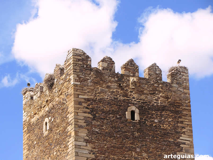 Almenas de la torre del homenaje