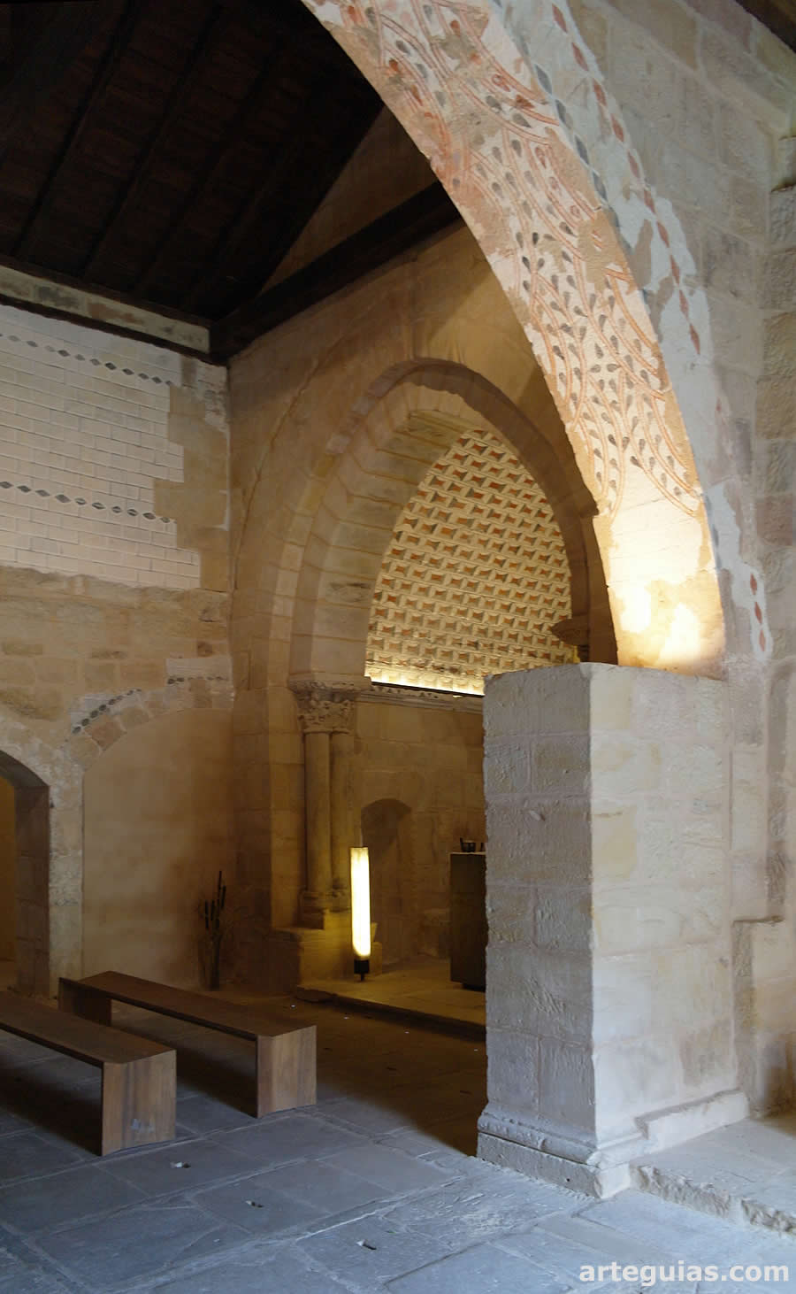 La iglesia de Cezura tiene en la actualidad tres naves