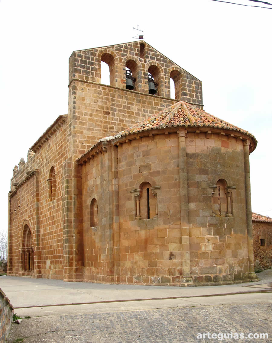 Gu&iacute;a de la iglesia de Fuensa&uacute;co, Soria