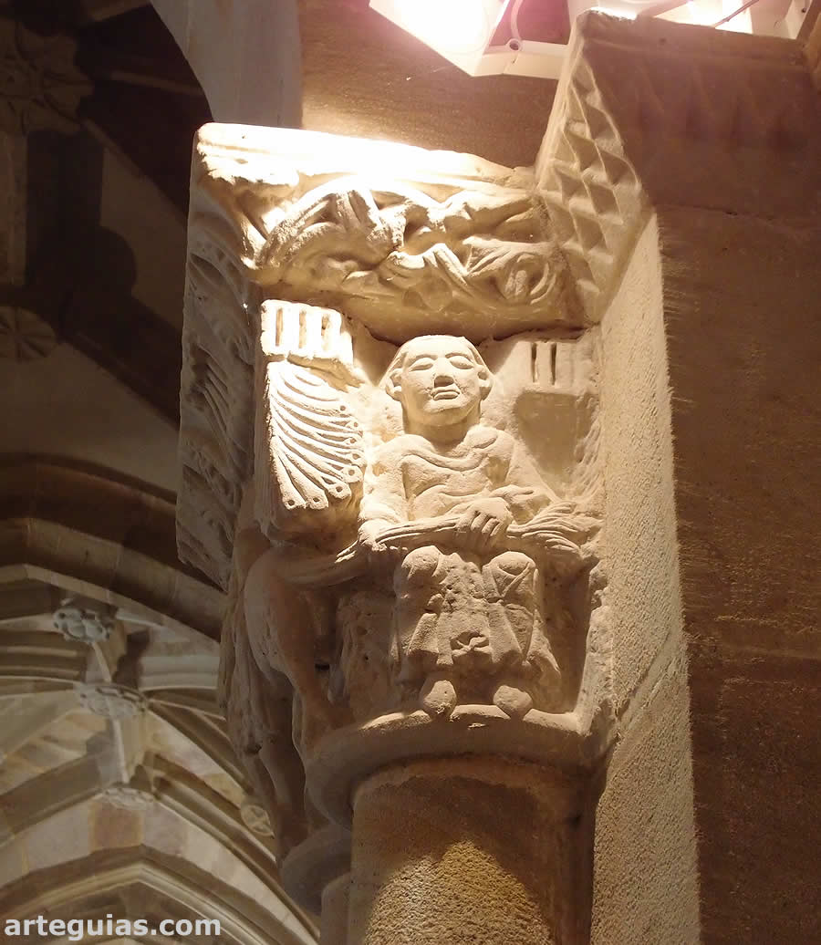 Hombre tira de la cola del le&oacute;n