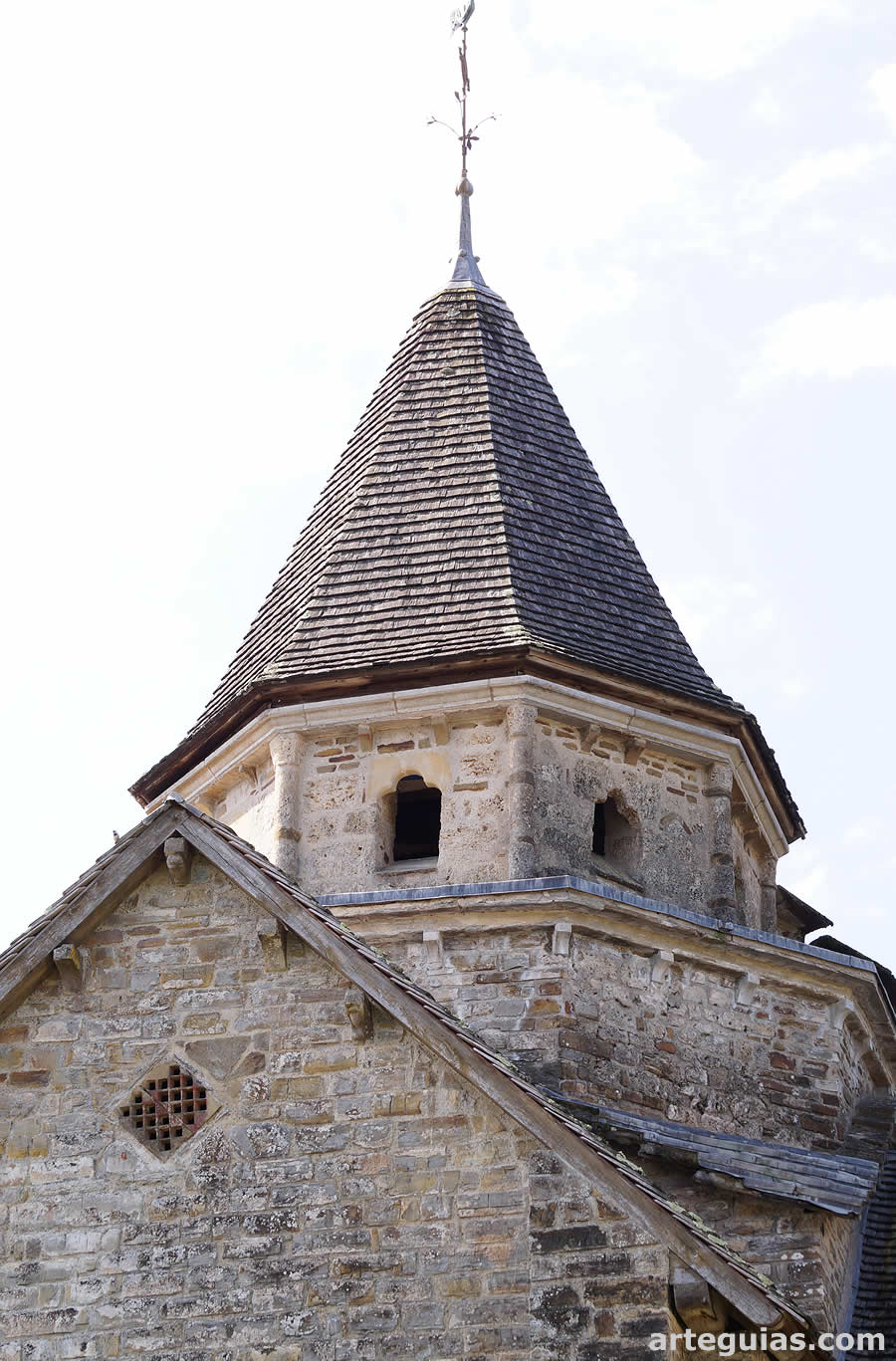 Cimborrio y campanario de la iglesia de Saint-Blaise