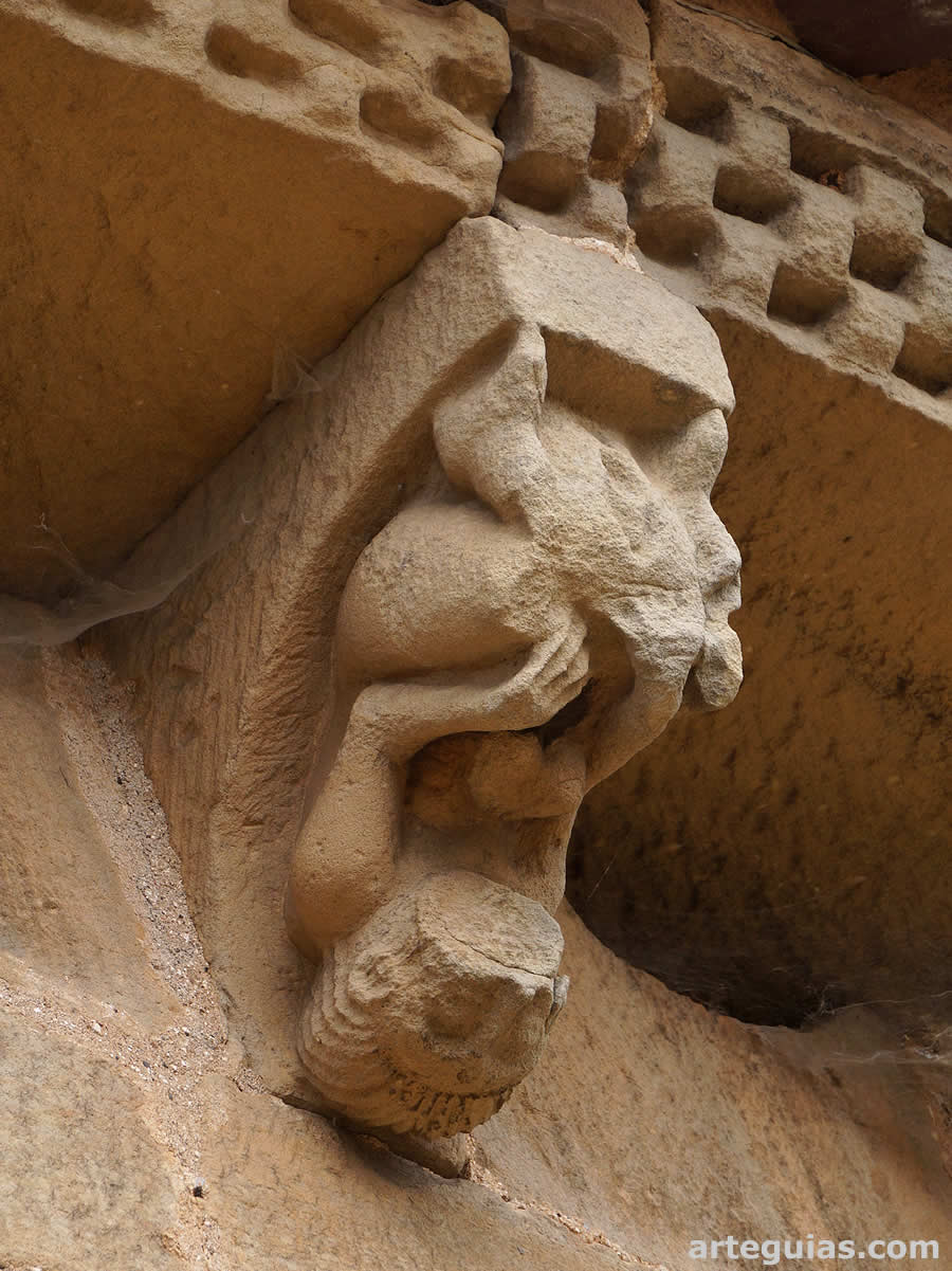 Canecillo antropomorfo