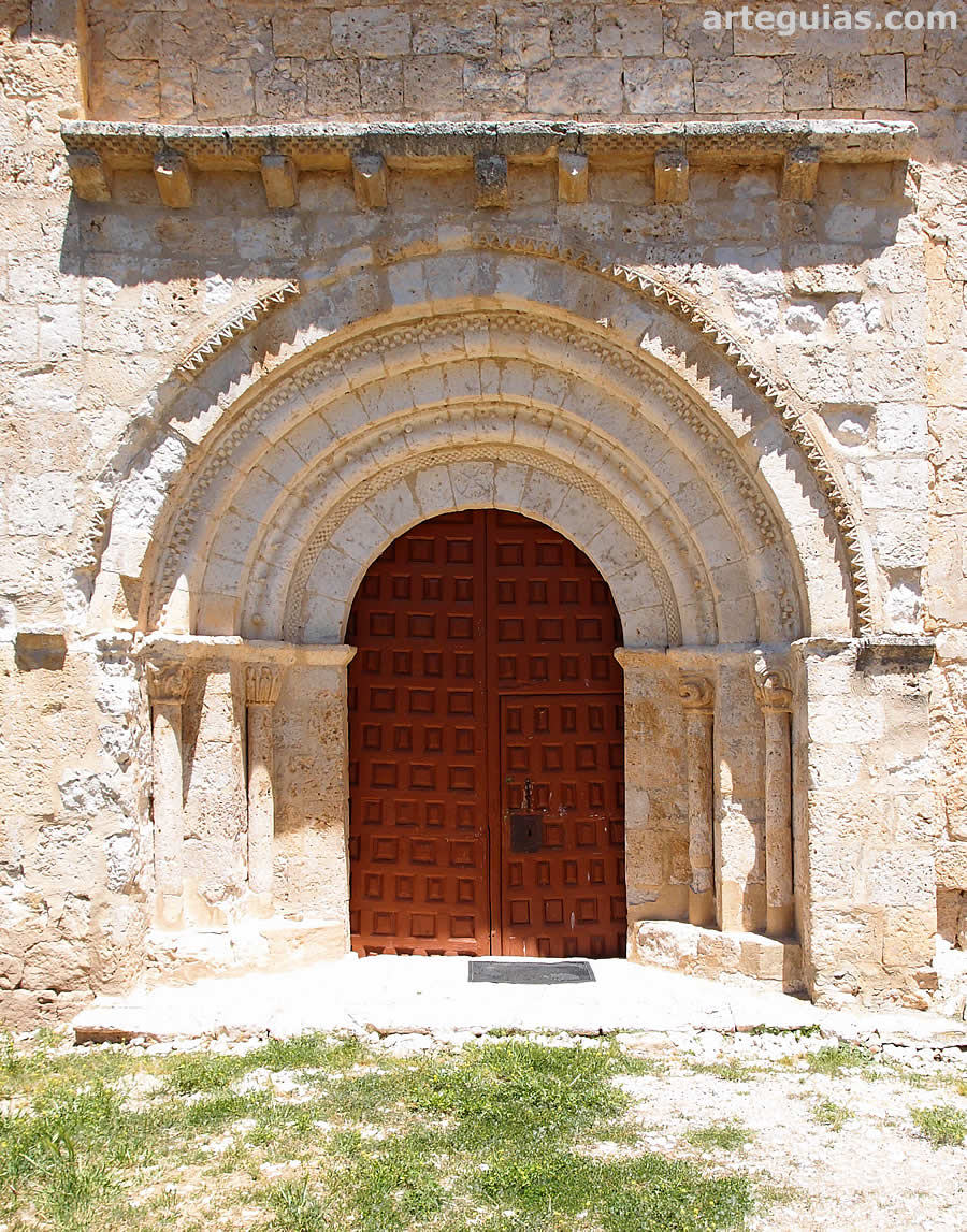 Puerta en el muro sur