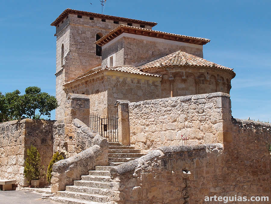 Gu&iacute;a de la iglesia de Pinillos de Esgueva, Burgos