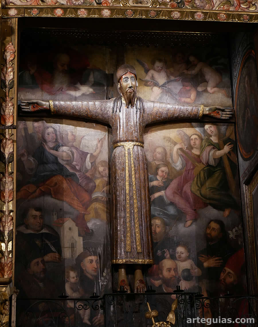 Cristo rom&aacute;nico "Majestat Beget"